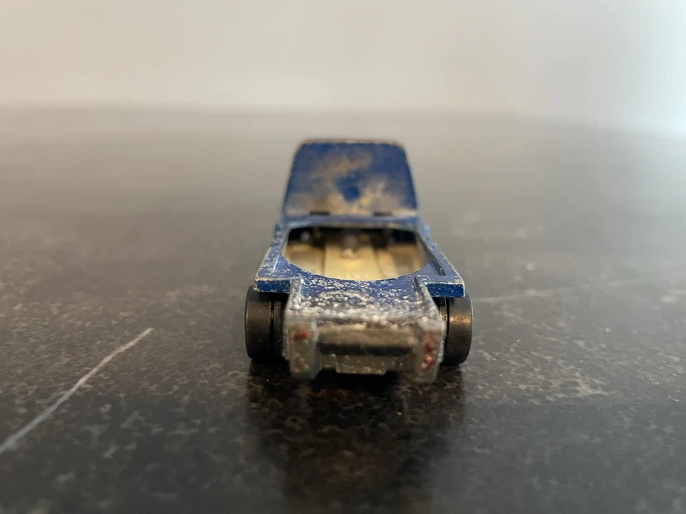 Hot Wheels Redlines THE HEAVYWEIGHTS Blue Diecast Truck Mattel Vintage 1969 - Image 3 of 4