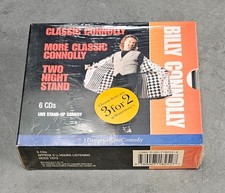 Billy Connolly Two Night Stand, Classic Connolly & More Classic Audio CD Box Set