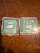 lDurceler Flange Inserts 22MM 4PCS Soft Silicone Trumpet Well Fit 24/25MM Manual