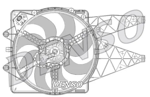 Fits DENSO-TERMIKA DER09094 FAN ENGINE COOLING - Image 3