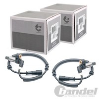 2X Esen SKV ABS-SENSOR Raddrehzahl ABS-FÜHLER Hinten Passend FüR Renault Megane