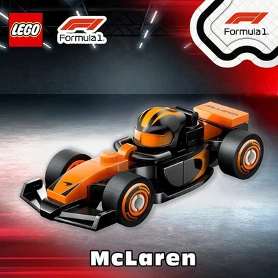 LEGO 71049 Mini Race Car, F1 Collectible Race Car Series 'McLaren' (2025)