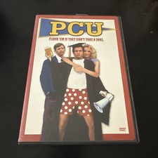 PCU (DVD, 1994)  Jeremy Piven & David Spade Widescreen w/Insert MINT DISC