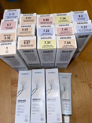 MONTIBELLO DENUEE PERMANENT HAIR COLOR, PICK YOUR SHADE, U.S. SELLER NIB 2.12 OZ