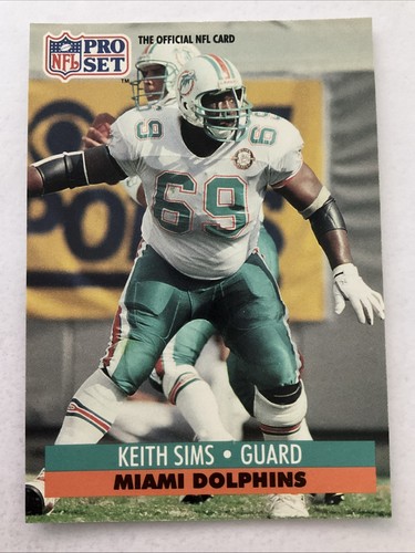 1991 Pro Set - Keith Sims #567