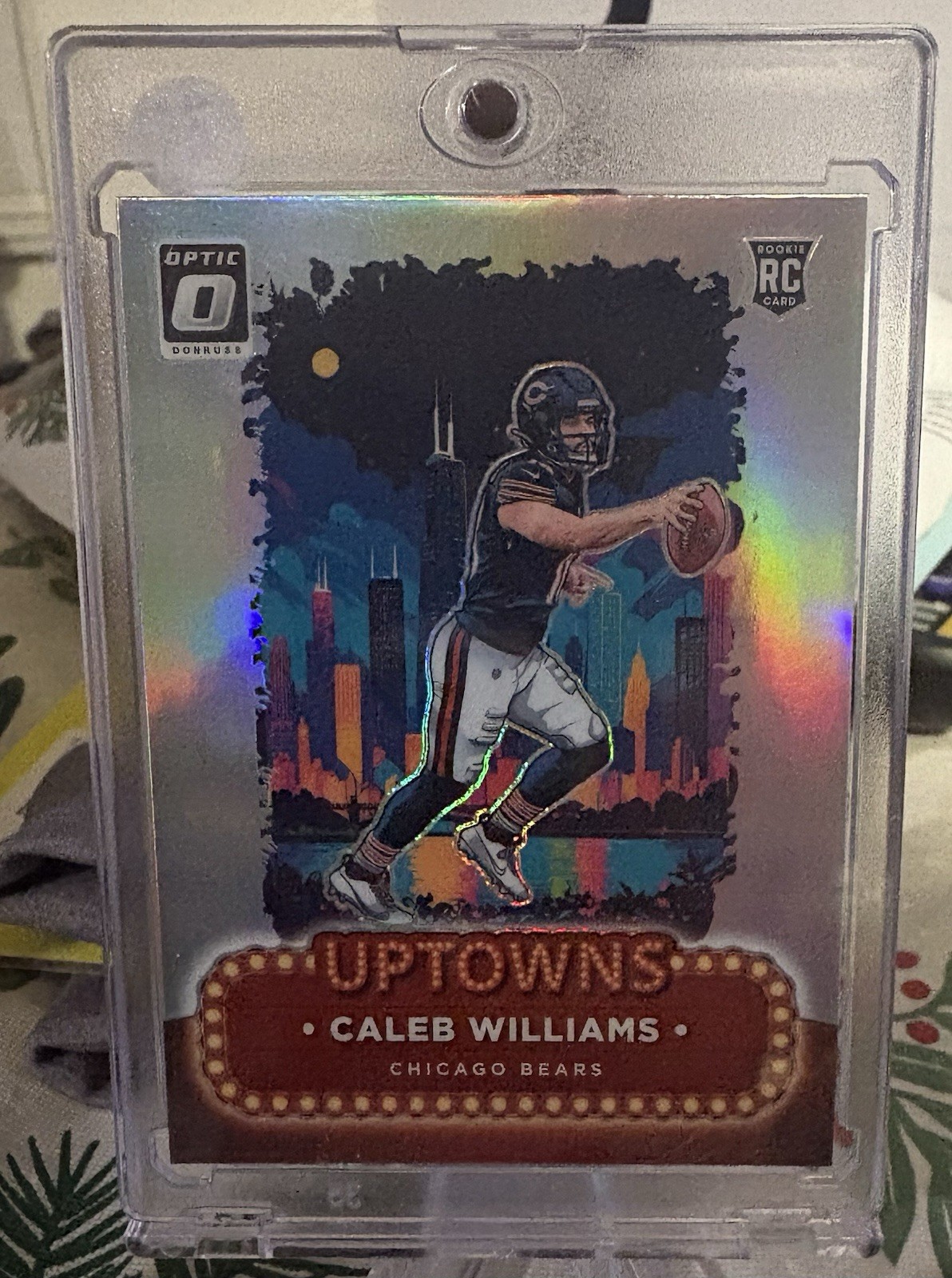 2024 Panini Clearly Donruss - Uptowns Caleb Williams #1 (RC)