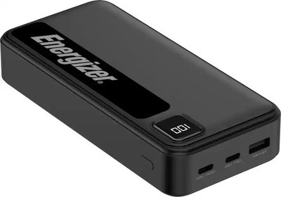 Energizer-MAX 20,000mAh 15W USB-C 3-Port Universal Portable Charger Power Bank