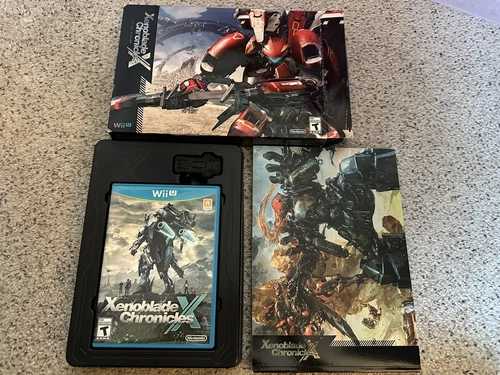 Xenoblade Chronicles X Special Edition Wii U - open box / game