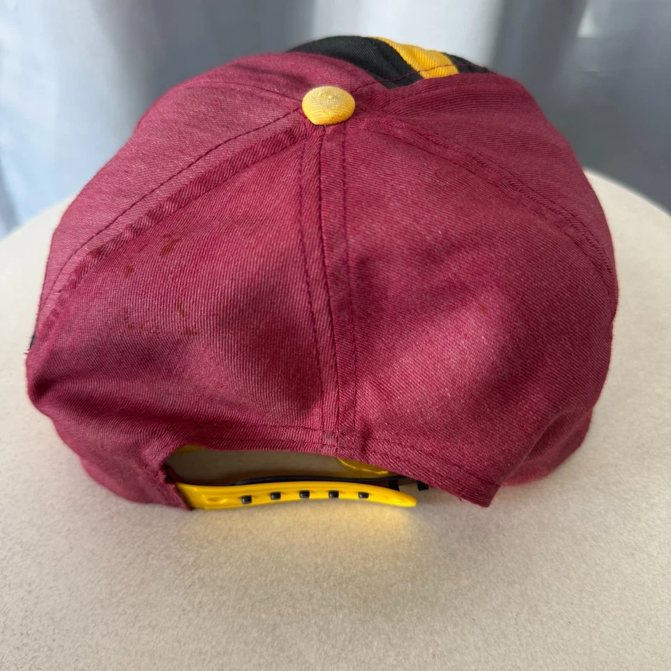 Sombrero bordado vintage años 90 Florida FSU Seminoles NCAA para hombre Snapback rojo Foto 3 de 4