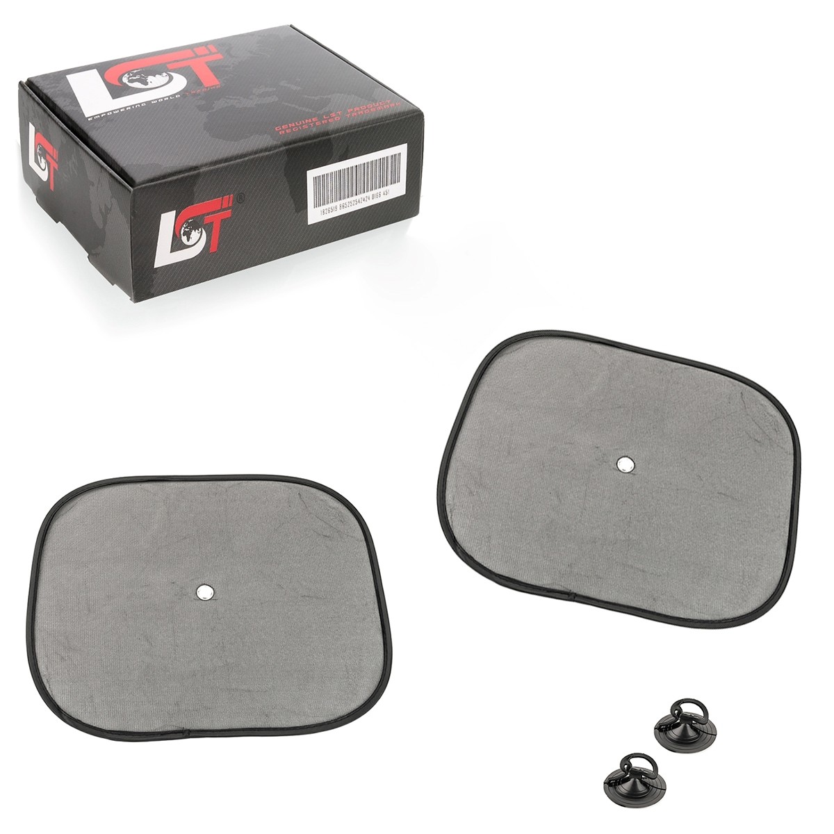 2x Sun Protection UV Protection Side Window Cover Transparent Rear for Seat