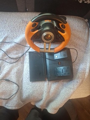 PXN V3 Pro Racing Wheel & Pedal Set Orange Black Gaming Controller