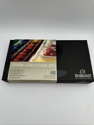 Rembrandt Artist Professional Solid Watercolour Paint Set - 48