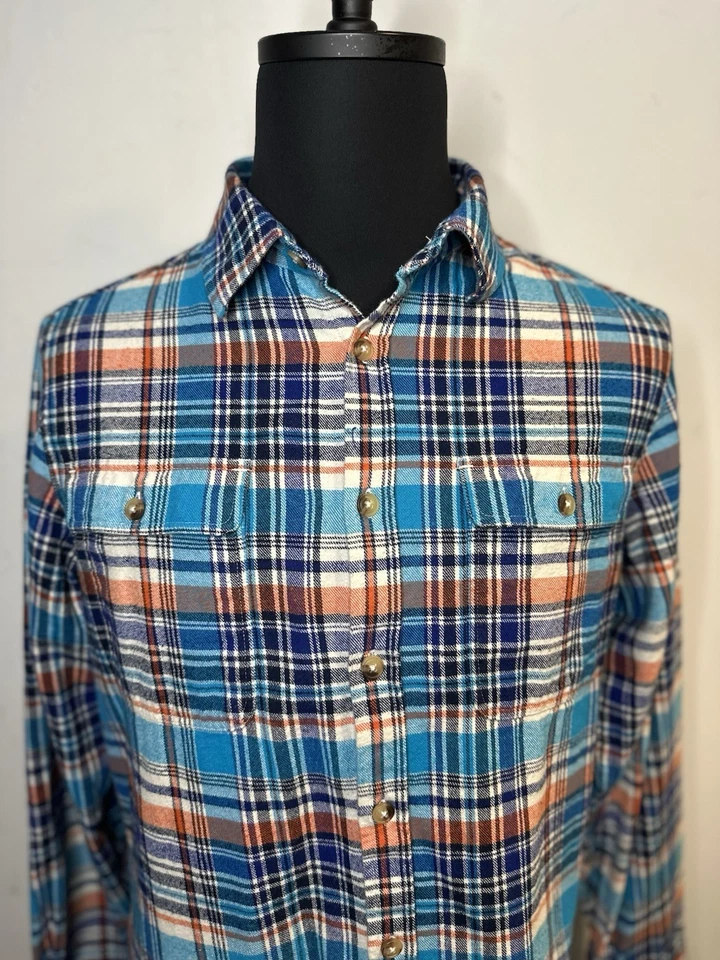 Camisa de franela con botones azul grande TETON GRAVITY RESEARCH para hombre Foto 3 de 4