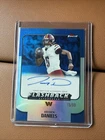2025 Topps Finest Jayden Daniels Flashback Autographs Blue Refractor /99 SP Rare