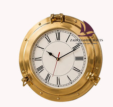 ZAIN Maritim Antik Messingoptik Bullauge Boot Fenster & Wandspiegel Maritim