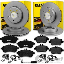 TEXTAR BREMSSCHEIBEN + BELÄGE VORNE + HINTEN passend für MERCEDES R172 SLK SLC TEXTAR BREMSSCHEIBEN + BELÄGE VORNE + HINTEN passend für MERCEDES R172 SLK SLC