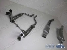 Auspuffanlage komplett für Mercedes 450 SLC 5.0 + 500 SLC o.Kat C107 1978-1980