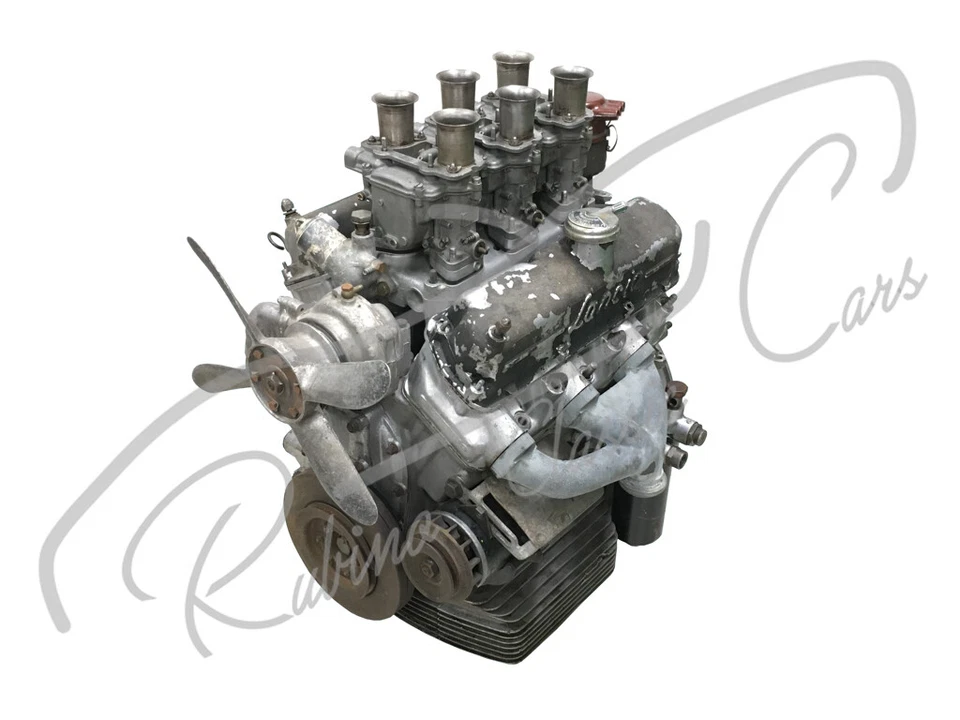 LANCIA FLAMINIA ZAGATO TOURING COMPLETE ENGINE 2800 3C 826100 WEBER 35DCNL - Image 3 of 4