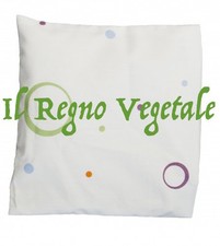 CUSCINO TERMICO ai NOCCIOLI di Ciliegia Con FODERA in Cotone Bio* RISCALDABILE 
