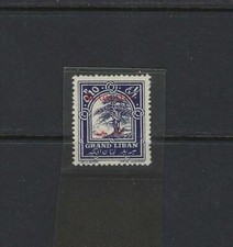 LEBANON  1925 ALAOUITES OVPTD ERROR ON LEBANON STAMP NH