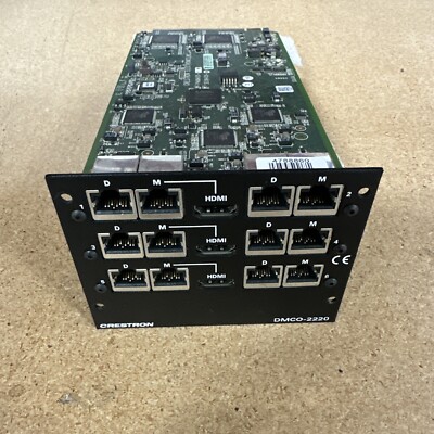 Crestron DMCO-2220 6 DM CAT w/3 HDMI Output Card for DM-MD16X16, DMCO-2220-P