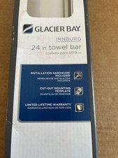 Glacier Bay Innburg 24 in. Towel Bar in Brushed Nickel