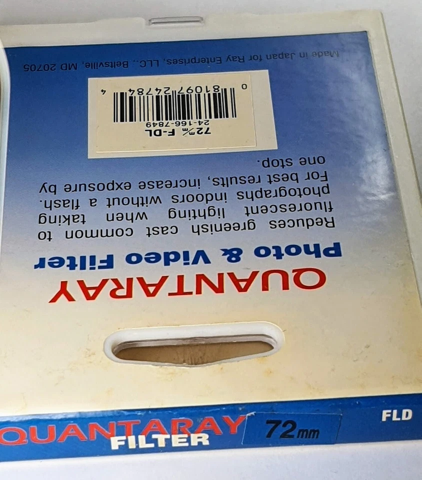 72mm FL-D Daylight Balance Lens Filter FLD Japan 72 mm Camera Fluorescent E72 - Image 3 of 4