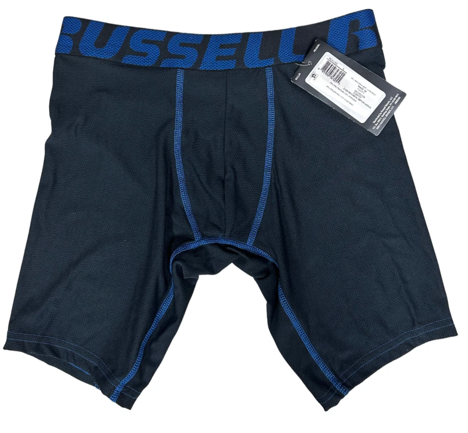 PACK 3 Calzoncillos Boxer Russell Sport Performance Max Intensidad Pierna Larga PEQUEÑOS Foto 2 de 4