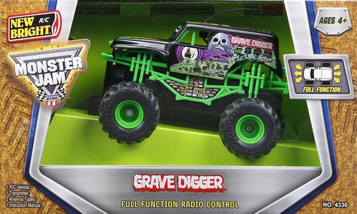 Mini Grave Digger RC Car 