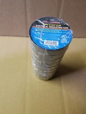 Cal-Hawk 10pc 3/4" x 60' Electrical Insulating Tape UL Listed 