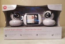 New Motorola MBP36S-2 Video Baby Monitor -Two Cameras/3.5" LCD Color Screen 2015