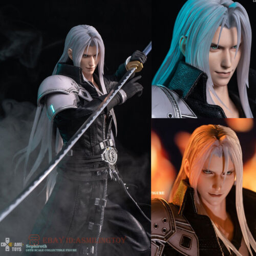 1/6 GAMETOYS GT-003 FF7 Sephiroth 12inch Soldier Action Figure In Stock - Afbeelding 1 van 12