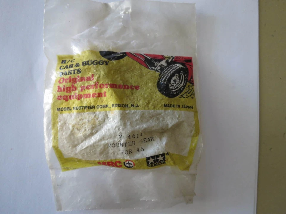 Vintage MRC Tamiya Counter Gear Set Fast Attack Y4614 Y 4614 For 46 RC Parts USA - Image 2 of 2