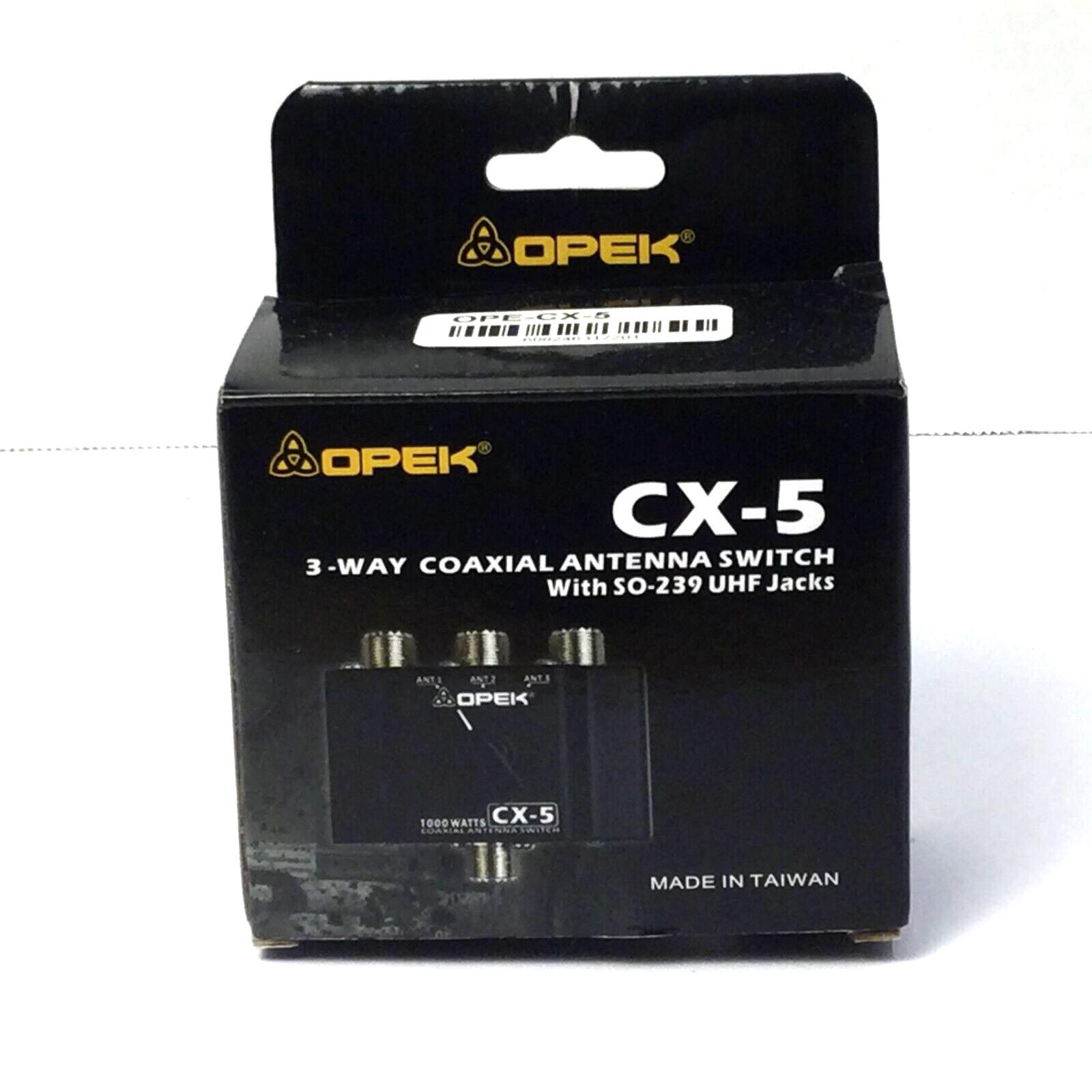 OPEK CX-5 Coaxial Antenna Switch 1KW PEP Rated 3 Position