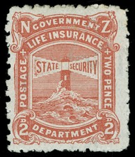 New Zealand Scott OY17 Gibbons L21 Mint Stamp