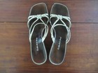 Krista del la Harpe Designer Leather Strappy Sandal Ladies 6 1/2 — photo 1