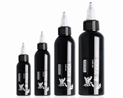 Kokkai Sumi 2.0 BLACK ABYSS Darkest Lining Shading Filling Tattoo Ink Pigment