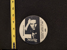  NEW STING NOTHING LIKE THE SUN 1988 SILK HOSPITALITY BACKSTAGE PASS STICKER