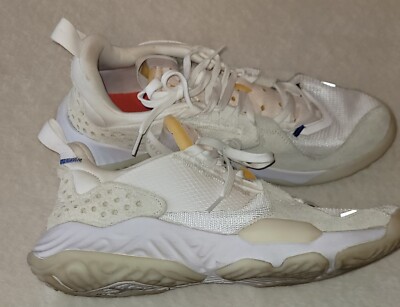 Jordan Nike Delta 23 React Sneakers  Men's size 12 White   Hard to find RARE 