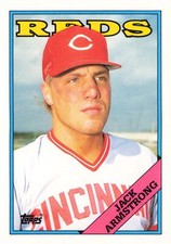 Jack Armstrong #6T 1988 Topps Traded Cincinnati Reds