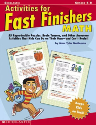Math : 50 Reproducible Puzzles, Brain Teasers, and Other Awesome