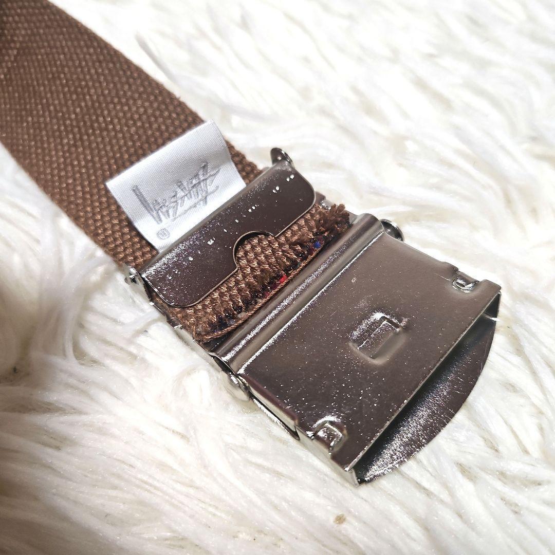 Old Stussy 90s Gacha Belt Brown 148cm Vintage Used Good Old Stussy 90s Gacha Belt Brown 148cm Vintage Used Good