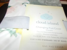 Cloud Island Standard Size Changing Pad Cover Certified OEKO-TEX D1393 