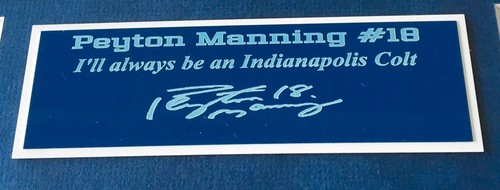 Peyton Manning Autographed LE NFL Photo/ Steiner COA - Picture 5 of 9