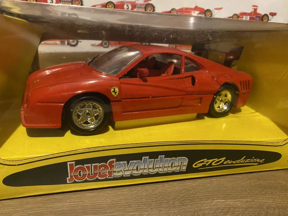 Jouef Evolution Ferrari GTO Evolution  1/18 Red Road Car Rare Vintage 288 - Image 2 of 3