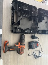 BLACK+DECKER BDCDC18-GB 18V Cordless Drill Driver with 1.5Ah Battery and Charger