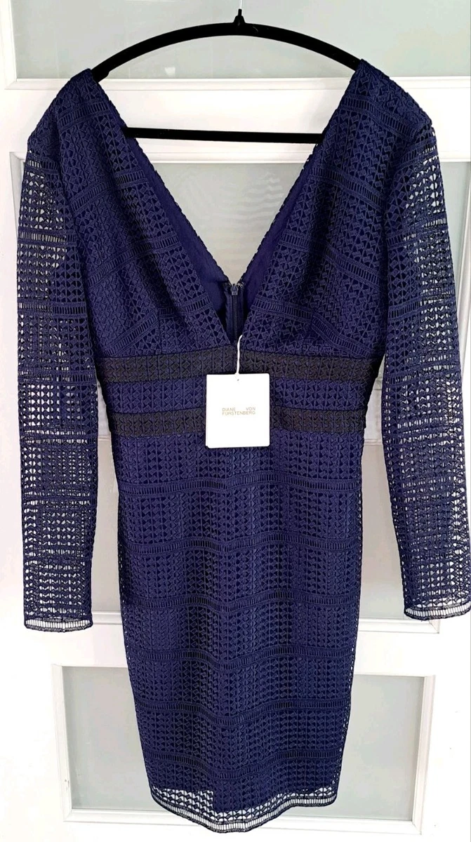 Diane von Furstenberg Blue Lace Dresses for Women for sale | eBay