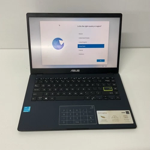 2022 ASUS E410K 14" Notebook PC Laptop w/ Charging Cord Working (H2) W#651