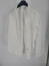 Calvin Klein Dress Shirt Men's L 16.5 34/35 Infinite White Stretch Non-Iron