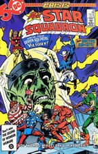 All Star Squadron #56 FN- 5.5 1986 Stock Image Low Grade